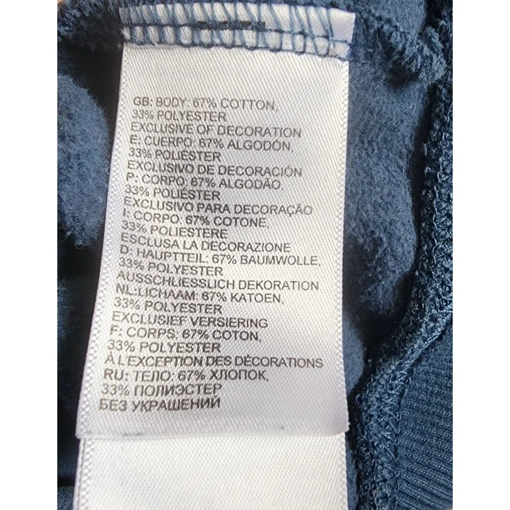 The North Face Blue Pullover Hoodie Size Small